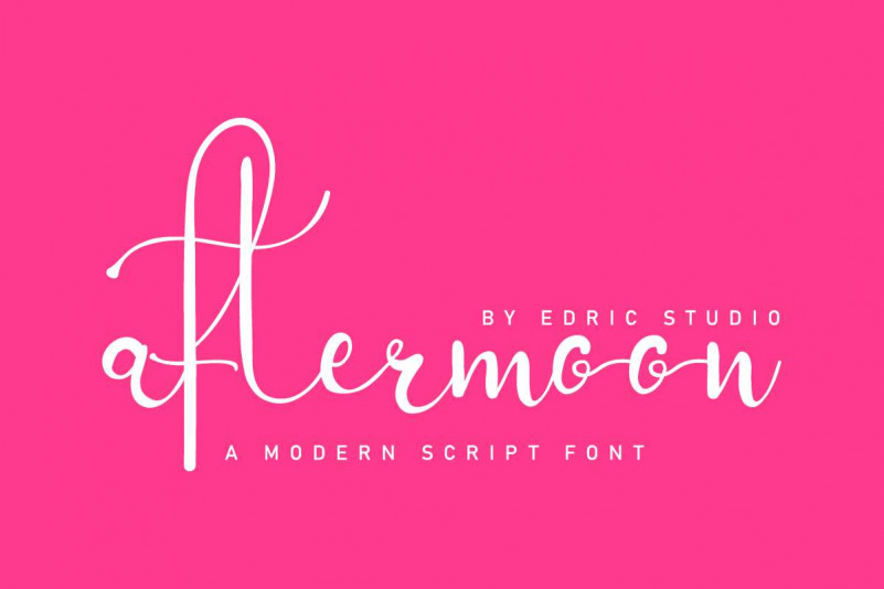 Aftermoon Font