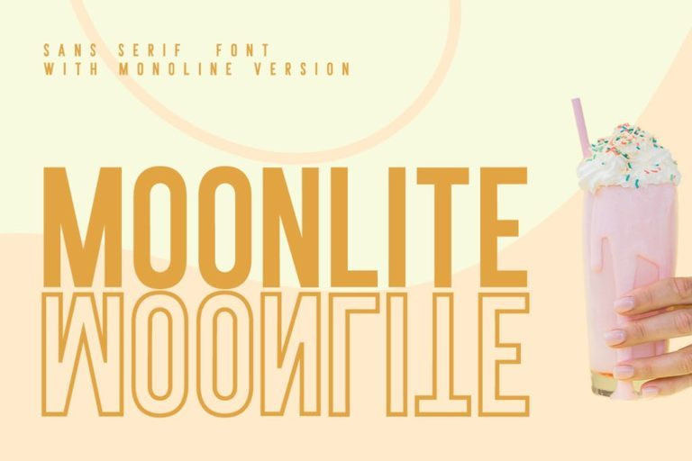 Moonlite Solid Font