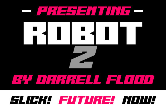 Robot Z Font