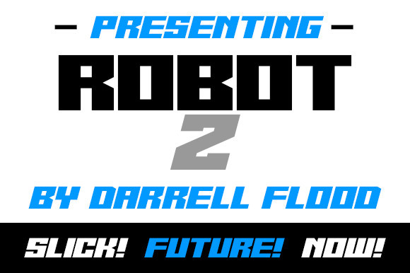 Robot Z Font