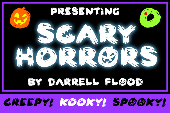 Scary HorrOrs Font