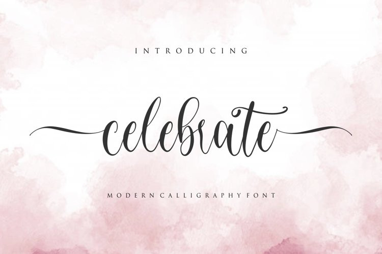Celebrate Font