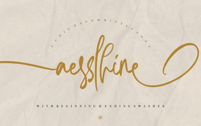 Aesslhine Font