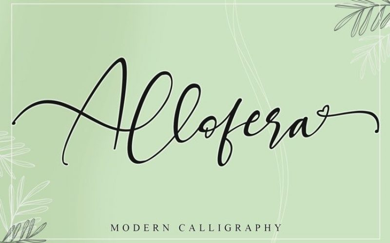 Allofera Font