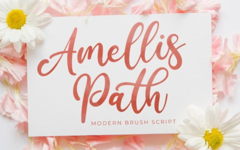 Amellis Path Font