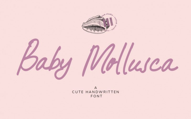 Baby Mollusca Font