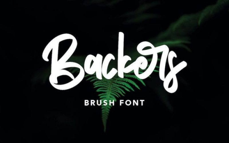 Backers Font