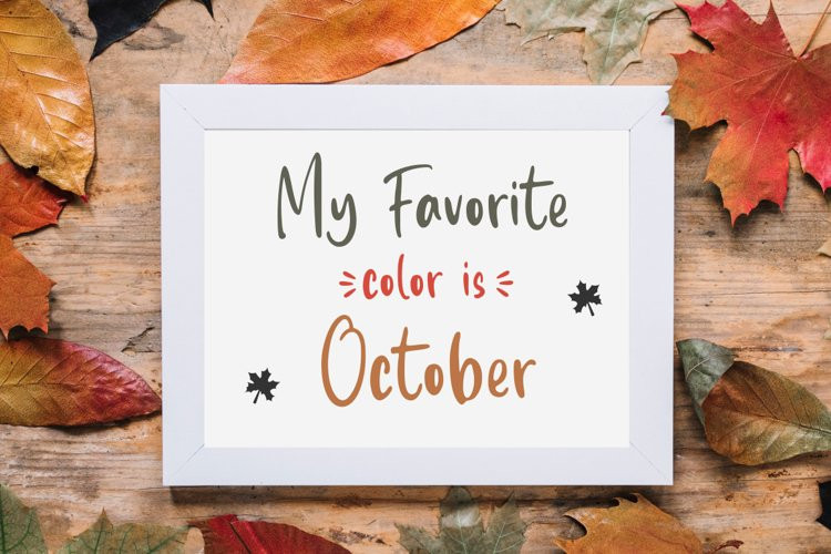 October Story Font