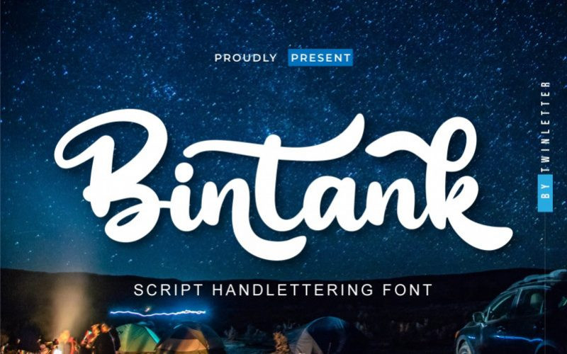 Bintank Font