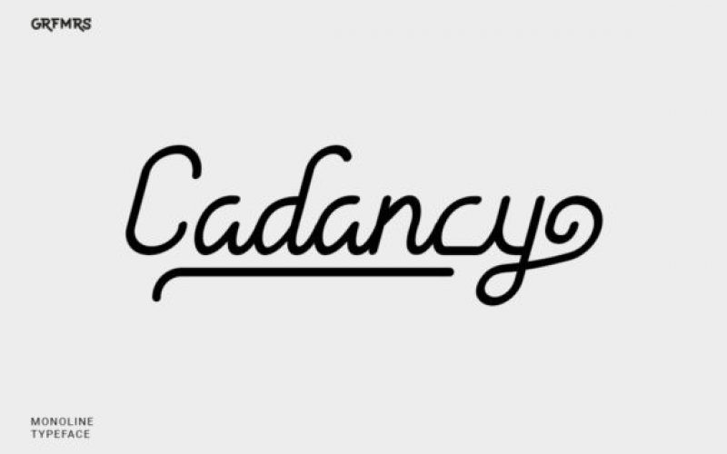 Cadancy Font