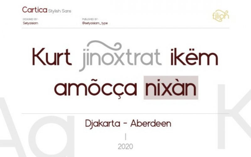 Cartica Font