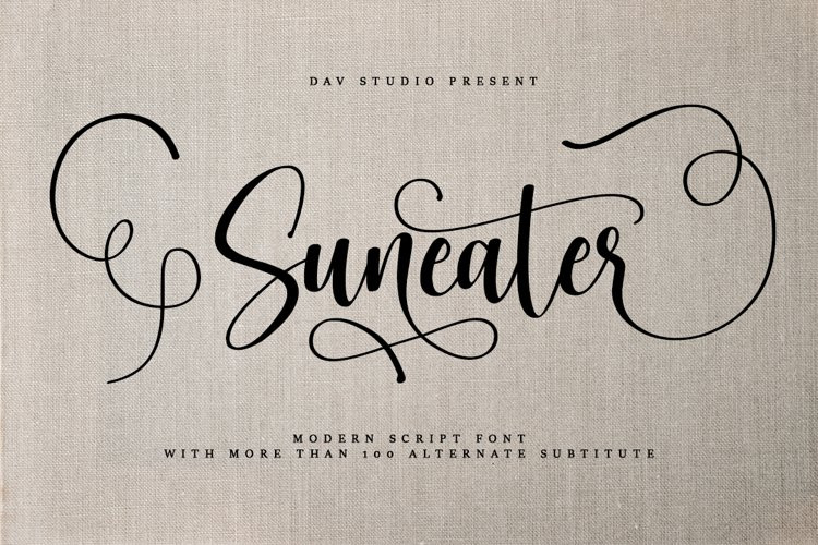 Suneater Font