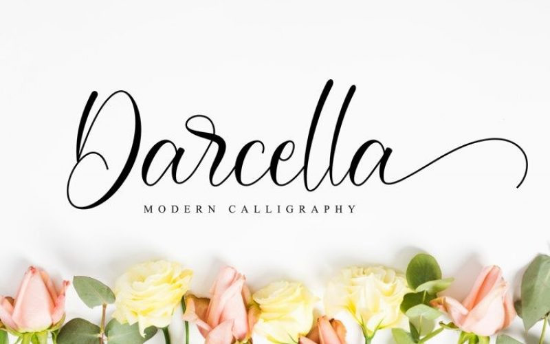 Darcella Calligraphy Font
