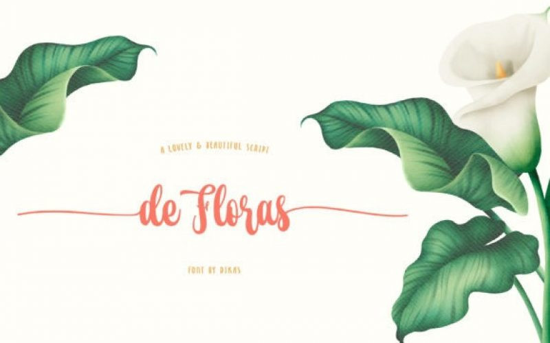 De Floras Font