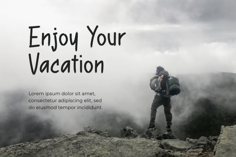 View Vacation Font