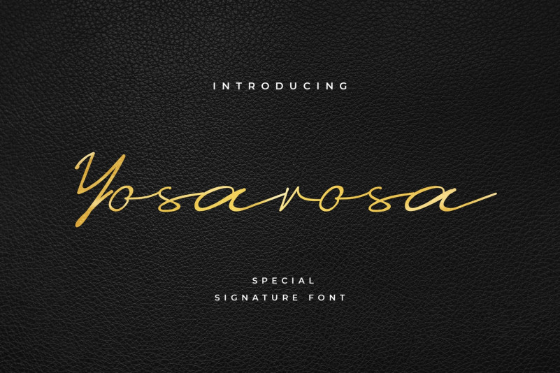 Yosarosa Font