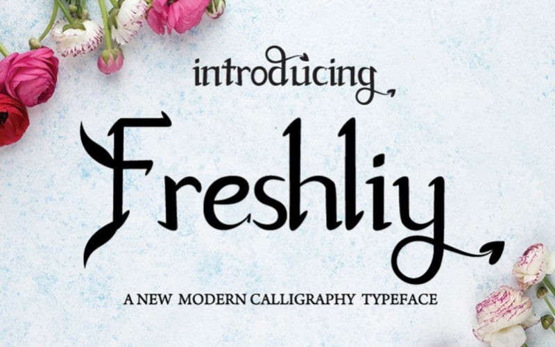 Freshliy Font