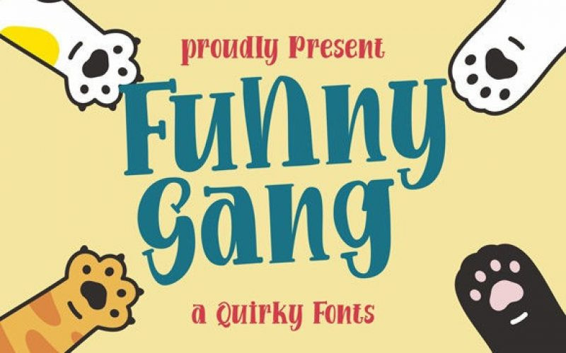 Funny Gang Font