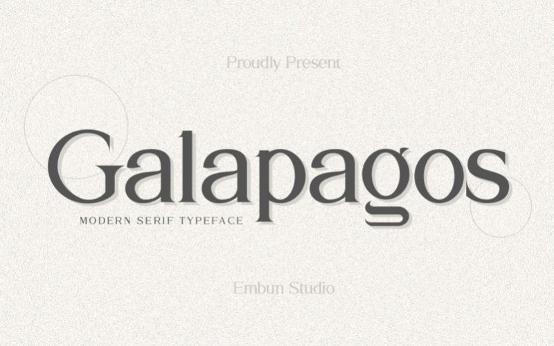 Galapagos Font