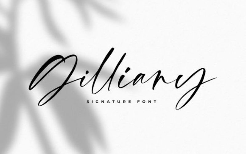 Gilliany Font