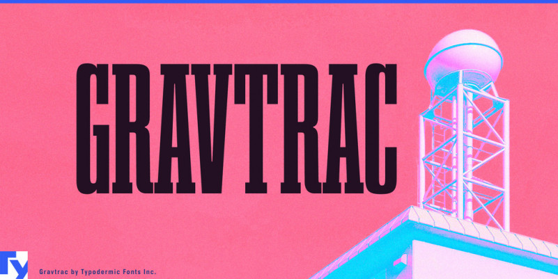 Gravtrac Font