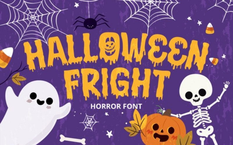 Halloween Fright Font