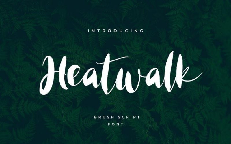 Heatwalk Font