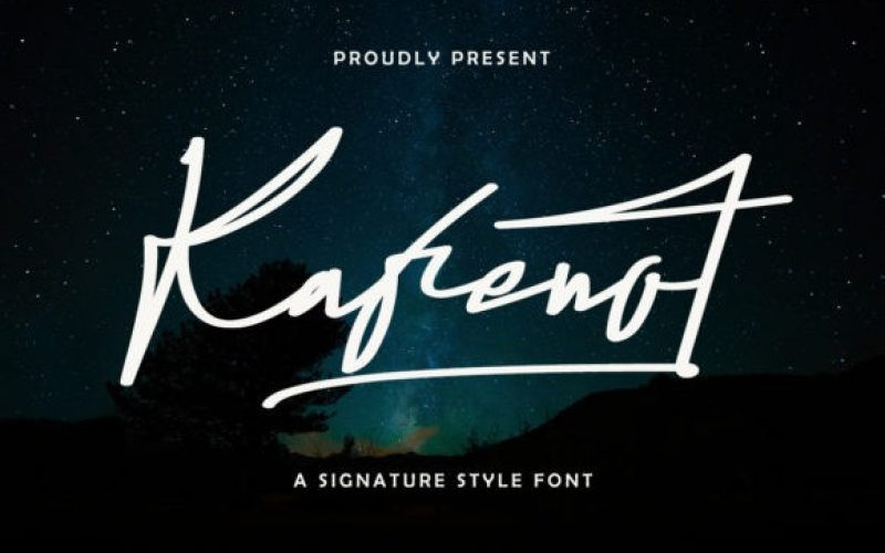 Kafenot Font