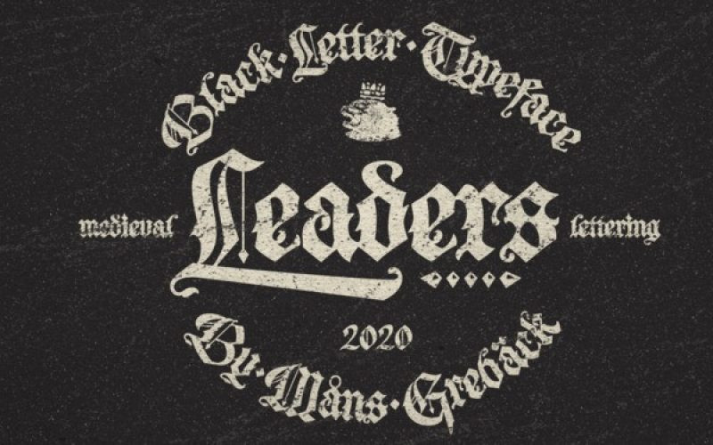 Leaders Font