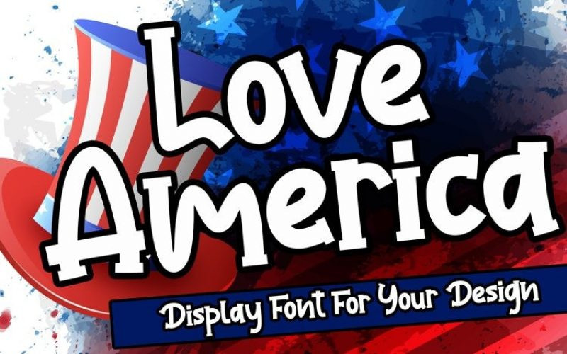 Love America Font