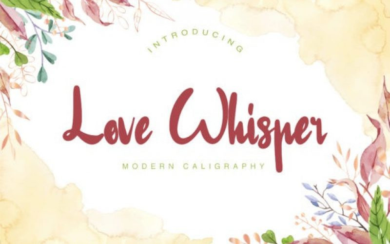 Love Whisper Font