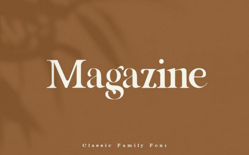 Magazine Font