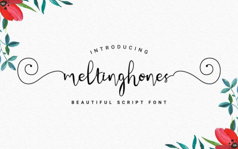 Meltinghones Font