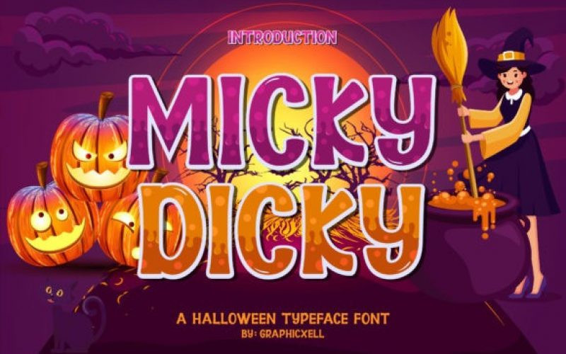 Micky Dicky Font