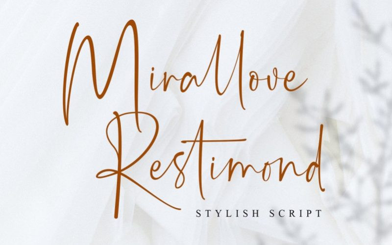Mirallove Restimond Font