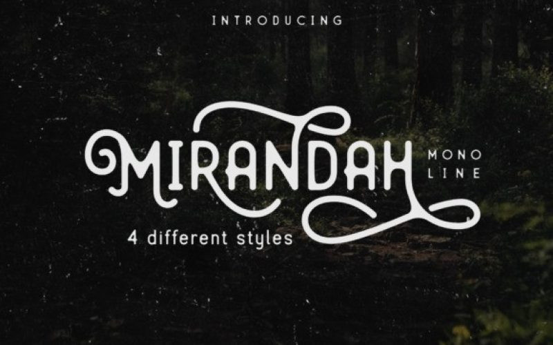 Mirandah Font