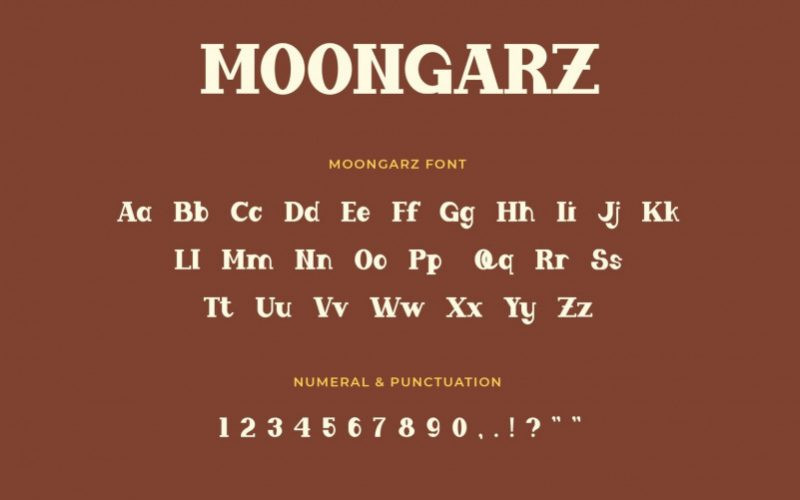 Moongarz Font