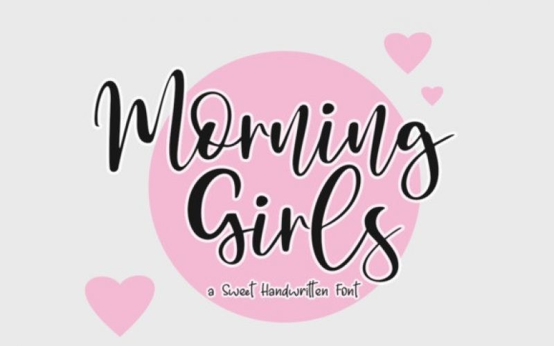 Morning Girls Font