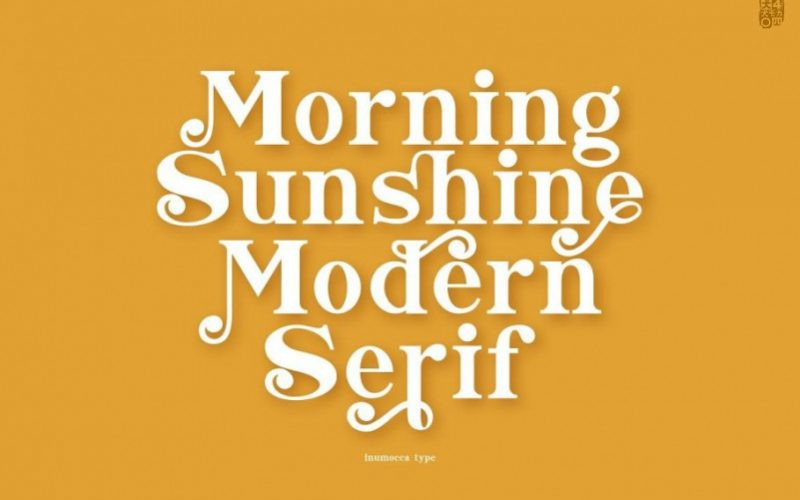 Morning Sunshine Font