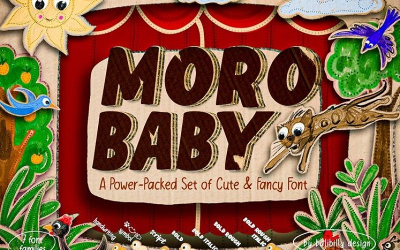 Moro Baby Font