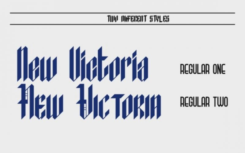 New Victoria Font
