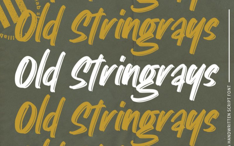 Old Stingray Font