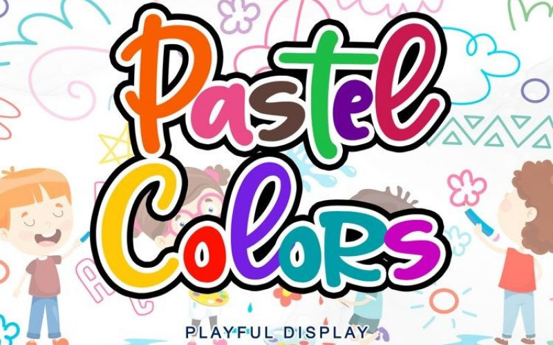 Pastel Colors Font