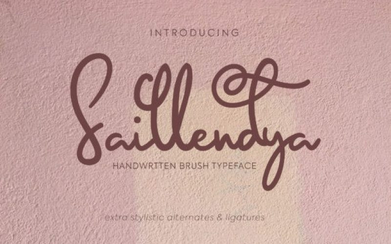 Saillendya Font