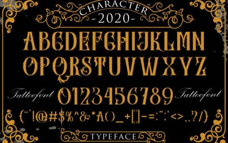 Skiner Scort Font