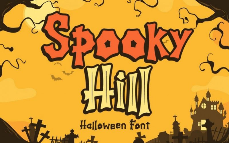 Spooky Hill Font