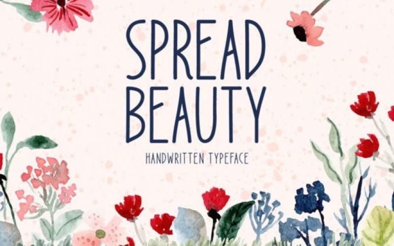 Spread Beauty Font