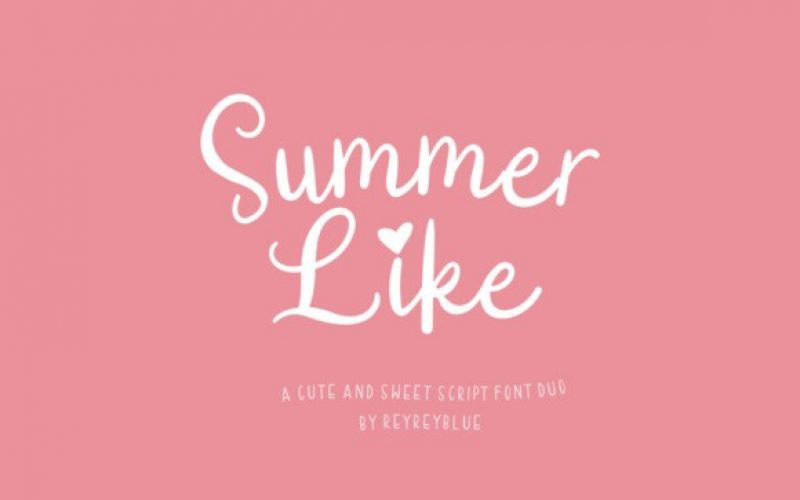 Summer Like Font