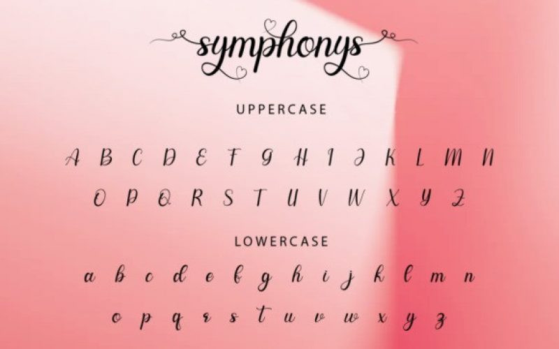 Symphonys Font