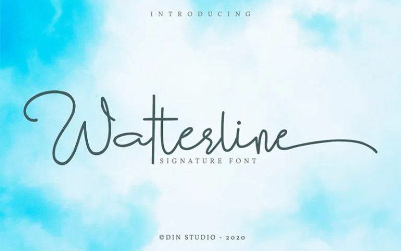 Watterline Font